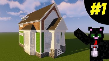 Mini House Build | Minecraft - Chisel and Bits