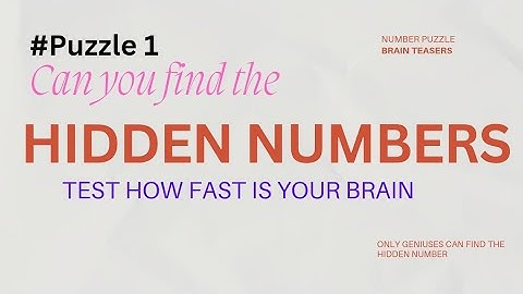 Only geniuses can find the number? #shortslive