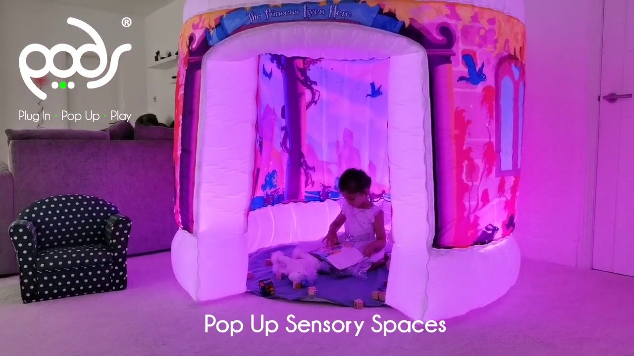 Immersive Sensory Spaces PODS. Luxury and innovative sensory tents