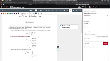 Assignment Submissions and Speedgrader