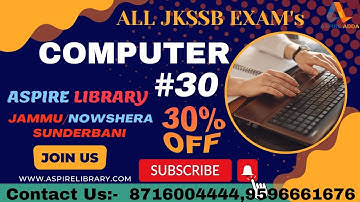 #30 Basic Knowledge of Computer|| Language || #Computer Application || All JKSSB Exam