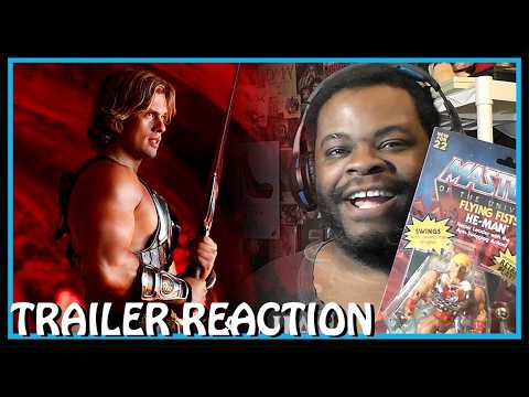 MASTERS OF THE UNIVERSE trailer reaction (He-Man movie)