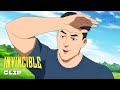 Superhero Training with Omni-Man | Invincible | Prime Video