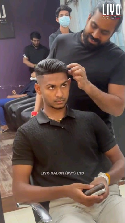 SL Cricket Star Matheesha Pathirana's New Hair Cut Done By Salon Liyo🏏⚾#shorts #matheeshapathirana