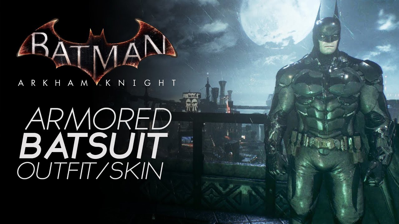 Batman Arkham City Skin Mod -Batsuit v8.0.3 - YouTube
