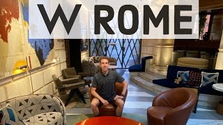 W Rome Hotel: Full Review/ Tour!! Modern Luxury In The Heart of Rome, Italy!