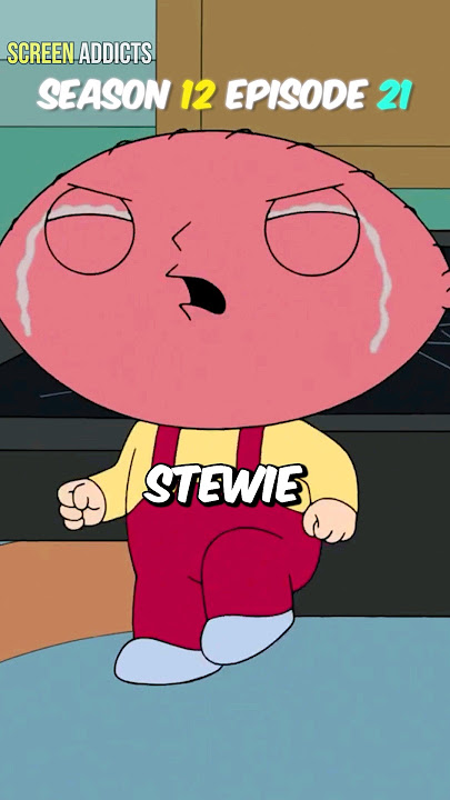 5 Times Stewie Griffin Had A Meltdown In Family Guy