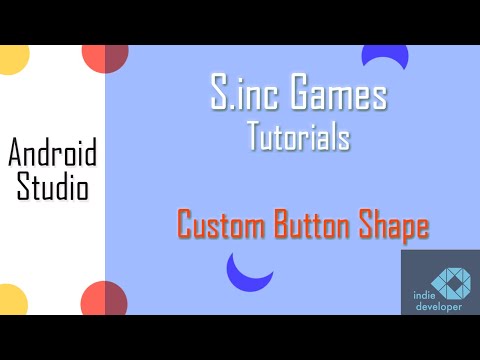 Android Studio: Custom Shaped Buttons.