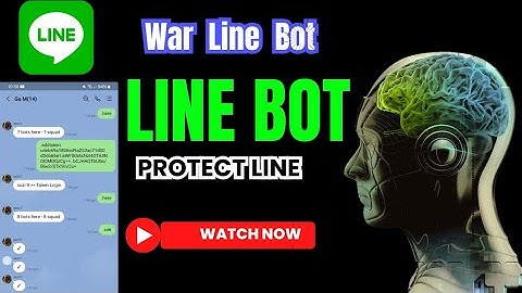 Line Bot war golang 💪 Botline protection