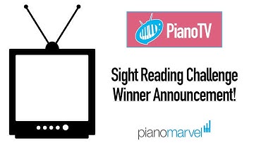 PianoTV Sight-Reading Challenge Winner Announcement! 🎹😁