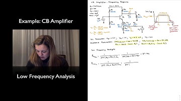 Example: CB Amplifier - Low Frequency Analysis