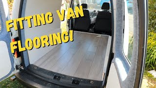 INSTALLING FLOORING Into Your VW Caddy Maxi Micro Camper