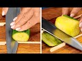 Quick Ways To Cut And Peel Vegetables And Fruits
