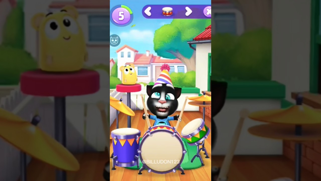 Teaching Drum To Tom Day #4 🥁😻 