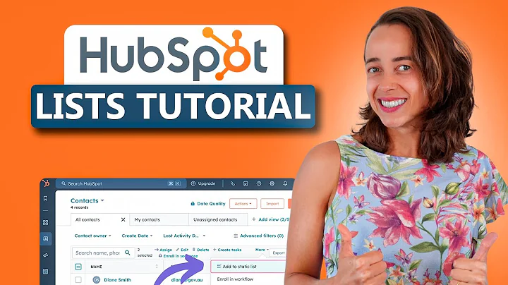 HubSpot Lists Tutorial for Beginners | How to Use HubSpot Segments to Organize & Target Contacts