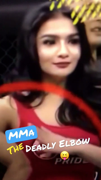 Boobs vs ELBoW MMA #boxing #funny #mma #ufc #muaythai #ringgirl #amc