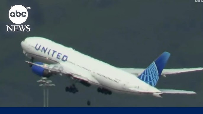 United Airlines Plane Loses Tire After Takeoff