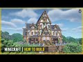 Minecraft How to Build a Medieval Mansion (Tutorial)