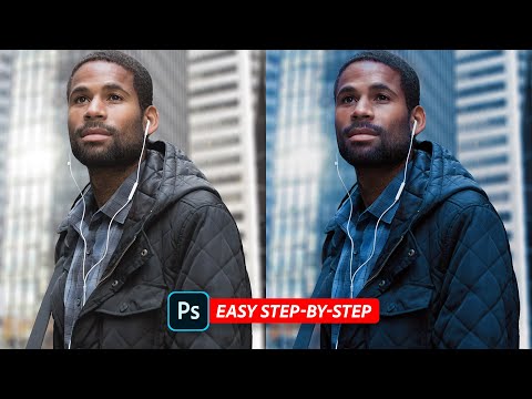 Simple Way To Apply a Cinematic Color Grade in Photoshop!