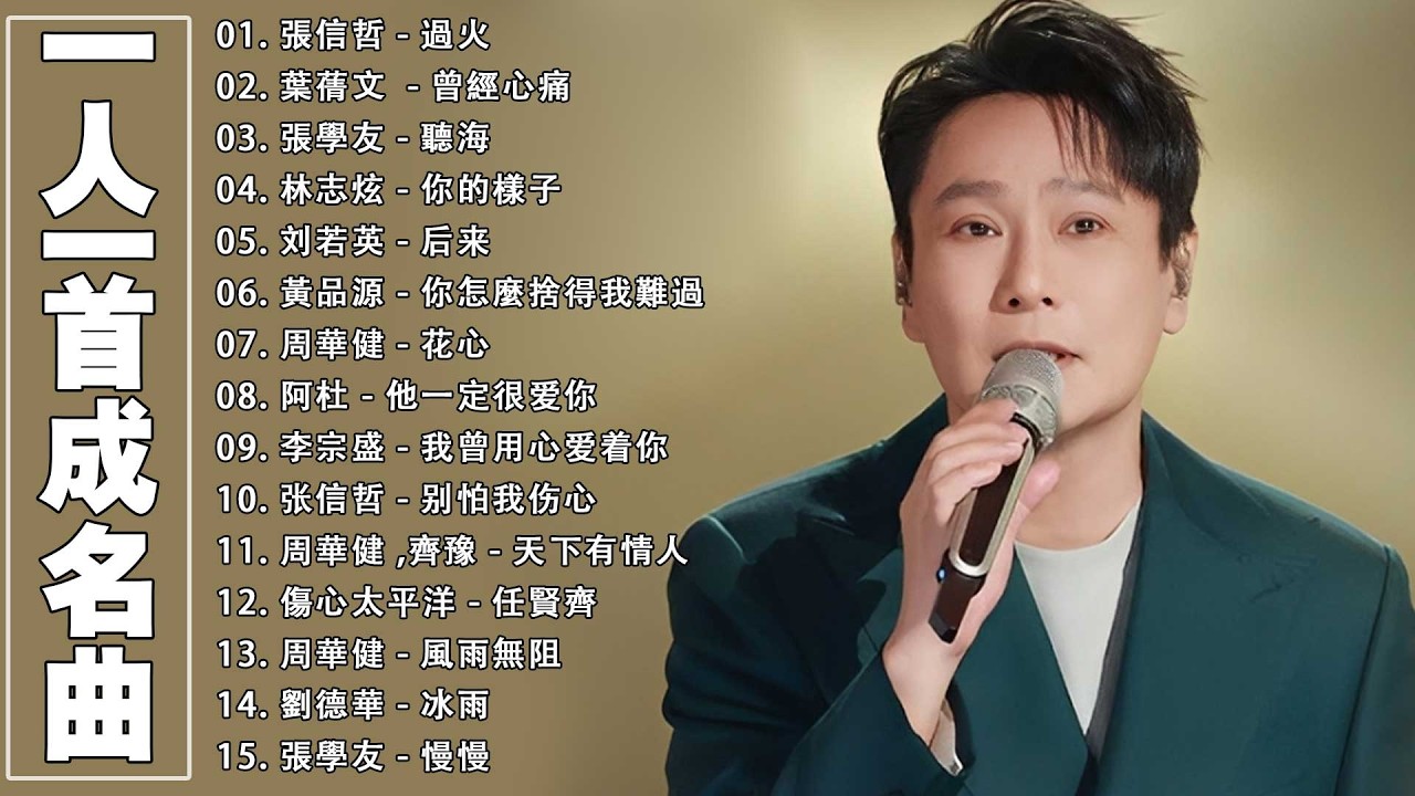 经典老歌500首大全 - 群星 里 一人一首成名曲 💖💖 張宇, 蘇芮, 巫啟賢, 王傑, 邰正宵, 林憶蓮, 張信哲, 趙傳, 潘越雲, 潘美辰, 陳昇, 葉蒨文 ,黃昏