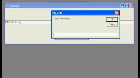 Kk26995 VB Tutorial - Understanding the InputBox If Statement