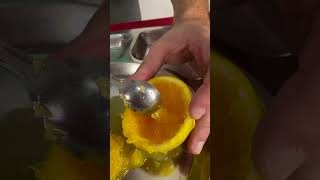 IMPRESSIONANTE o que ele FEZ com a LARANJA!