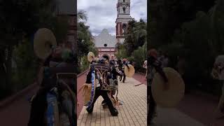Los Tecuanes de Acatlán en la iglesia de Huajolotitlan #tecuanes #Huajolotitlan #mixteca #oaxaca