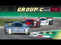 Group c racing  c11 905 evo1 xjr8 962c se90  monza 2019