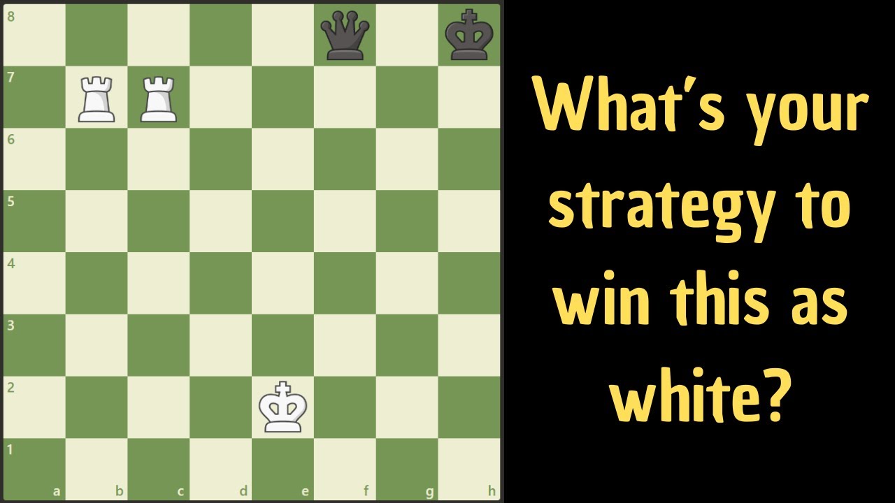 Нелегко понять, как белые могут здесь победить!