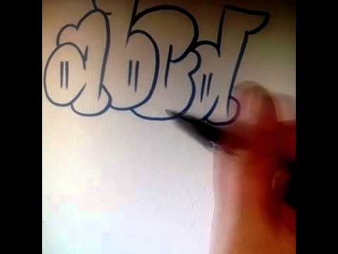 Abecedario !! Graffiti- - YouTube
