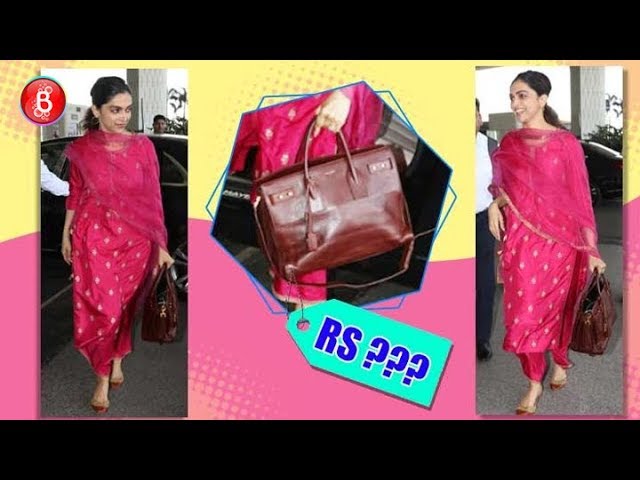 Cost of Deepika Padukone's Tote Bag is beyond your imagination