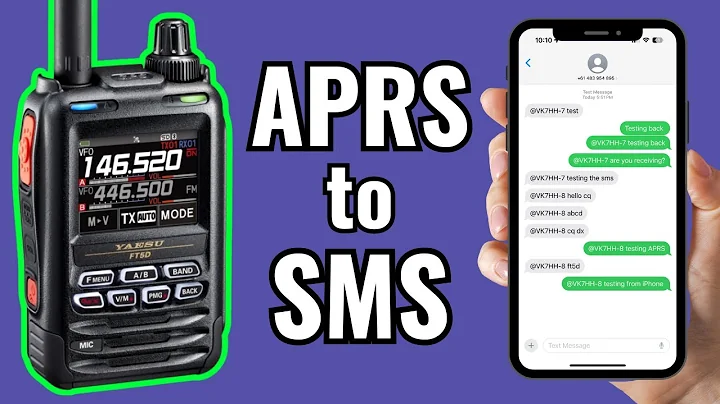 Send APRS Messages Via SMS