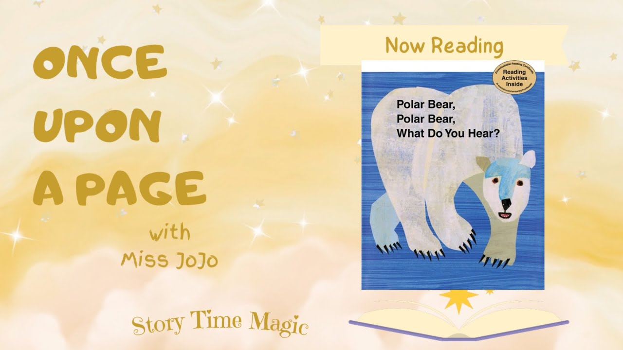 Polar Bear, Polar Bear, What do you Hear? By Bill Martin Jr & Eric Carle #childrensbook  #ReadAloud