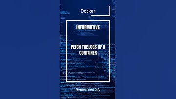 🐳📝 Mastering $docker logs: A Beginner’s Guide #shortsvideo #shorts #shortvideo