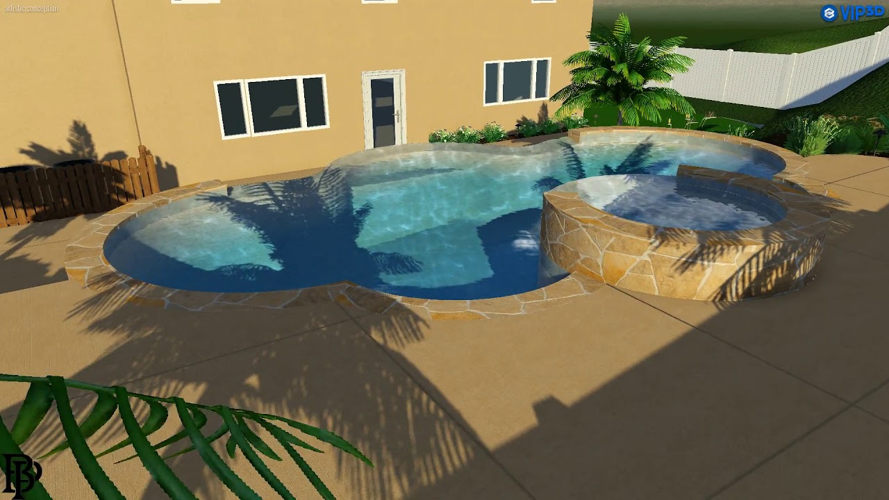 BP Water Concepts Inc Pool Design Escondido - YouTube