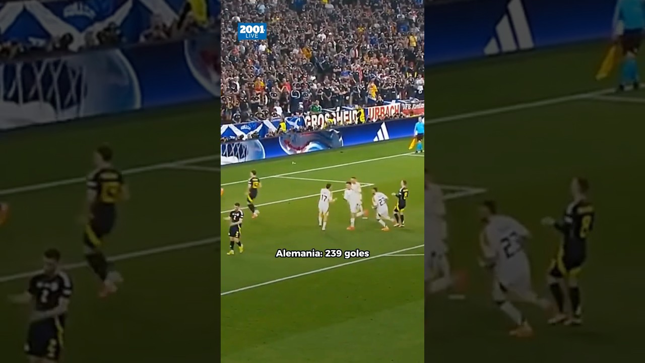 Alemania se convierte en la selección con más goles en la historia de los mundiales