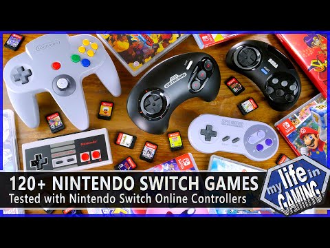 120+ Nintendo Switch Games Tested with Nintendo Switch Online Controllers / MY LIFE IN GAMING