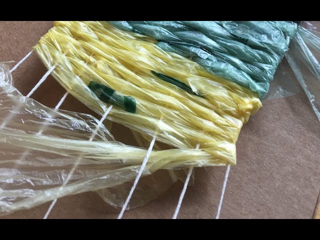 Up-cycled Plastic Bag Weaving DIY « Maptote