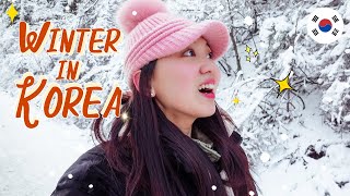 Must-Do-Things in Winter❄️ in Korea🇰🇷 || Travel Vlog