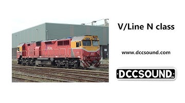 DCCSound Vline "as built" N class