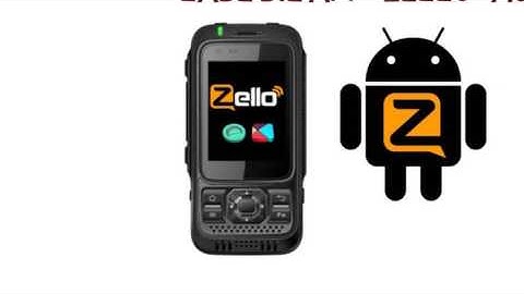 Estalky E887 PTT Smart Radio Compatible With Zello PTT platform
