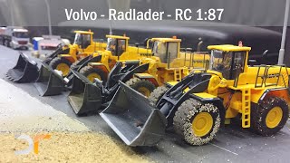 Funktionsmodelle - Mikromodell - Rc - Volvo Radlader In Ihrem Element Rc 187