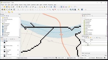 HOW TO DELINEATE WATERSHED IN QGIS | DERIVE STREAM NETWORK & ADD AN OUTLET POINT USING QGIS | VLOG