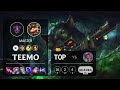 Teemo Top vs Lillia - KR Master Patch 11.21