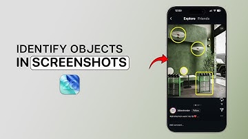 Hoe identificeer ik objecten in screenshots in iOS 26?