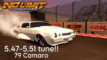 FASTEST 79 Camaro Tune!! 5.47 - 5.51 Tune!! No Limit 2.0