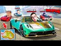 ГОНКА ВОКРУГ ВСЕЙ КАРТЫ НА 1.000.000$ ! PAGANI vs FERRARI vs BUGATTI vs KOENIGSEGG ! (GTA 5 RP)