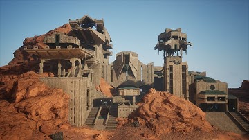 The Aerie - Atreides Cliffside Base - Dune Awakening