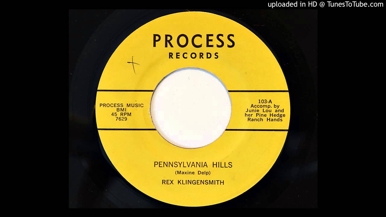 Rex Klingensmith Pennsylvania Hills Process 103 Youtube