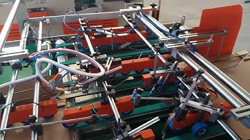 JWG semi automatic folder gluer ( lock bottom , four points)